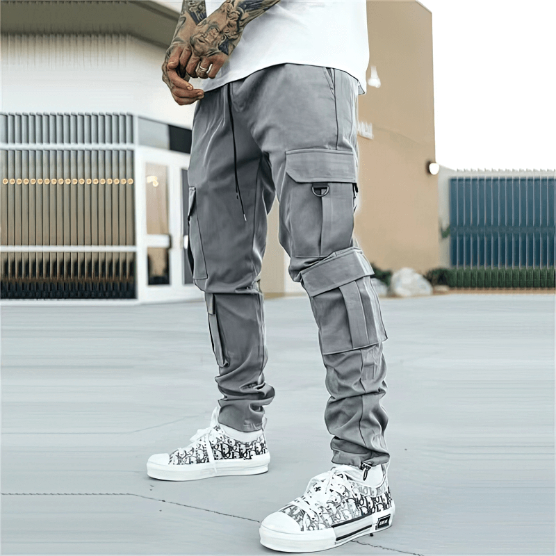 Stylish male jogger sweatpants with side pockets, showcasing comfort and utility. Perfect for active men, model number SF1541.